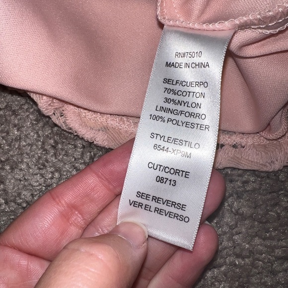 Jodi Kristopher Lace Light Pink Dress - Picture 4 of 6